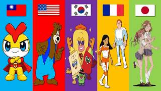 Cartoons From Different Countries | Pt.131