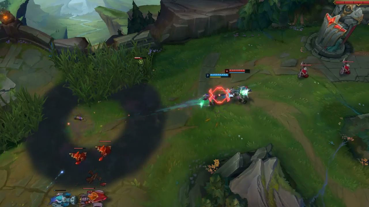 Canceling her E with Vault