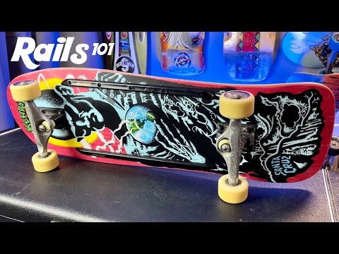 Skateboard Rails 101, Santa Cruz Slimline HSR Review & Fitting