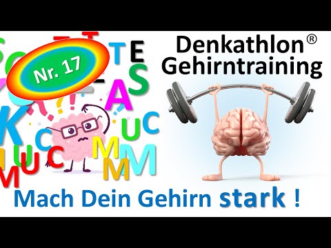 6 Minuten Gehirnjogging kurz und gut für zwischendurch.  Wieder mit 8 Aufgaben aus 4 Übungen.