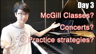 McGill Music Classes, Concerts, Practice Strategies? | Week in the life of a Music Student Day 3