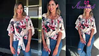 Women's V Neck Mesh || Asvivid Womens Striped Off The Shoulder Tops || Womens Bathing Suits