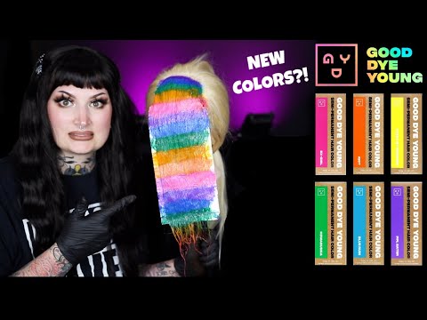 Trying *NEW* Good Dye Young Colors!