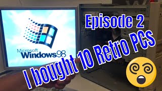 I bought 10 Retro PCs. Eposide 2: Fujitsu Siemens Intel Celeron 500MHz