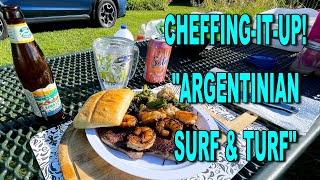 A delicious easy car camping meal