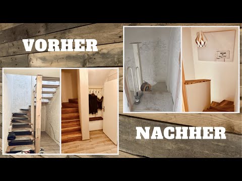 TREPPENHAUS RENOVIEREN I STAIRCASE TRANSFORMATION I TIMELAPSE I STARKE ARBEIT