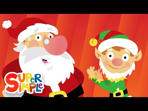 S-A-N-T-A | Christmas Version of B-I-N-G-O! | Super Simple Songs