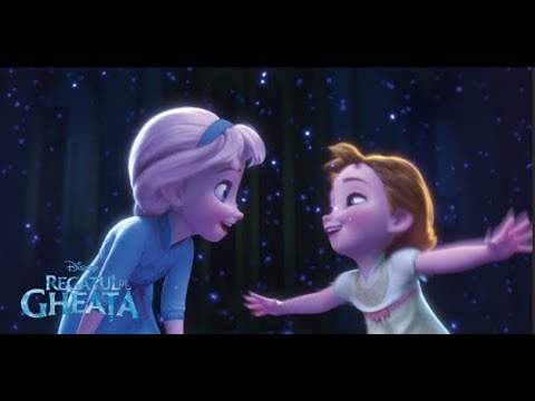 Regatul de gheață | Anna și Elsa se joacă în zăpadă | Disney Prințese