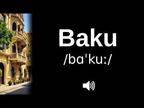 🇦🇿 How to pronounce Baku (CORRECTLY!)