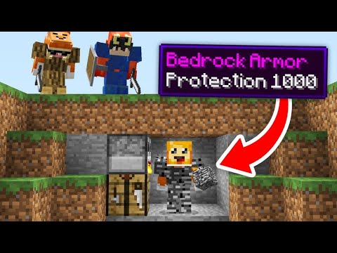 Socksfor2 - minecraft manhunt but you can CRAFT ARMOR out of any BLOCKS