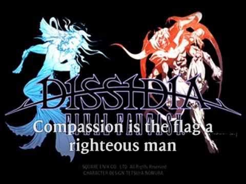 Dissidia Final Fantasy OST - Chaos Theme [Lyrics]