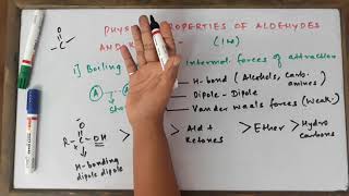 PHYSICAL PROPERTIES OF ALDEHYDES AND KETONES-CLASS XII