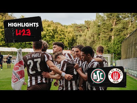 2-0 at HSC Hannover - U23 celebrates first win of the season and first Regionalliga goal by Marwi...