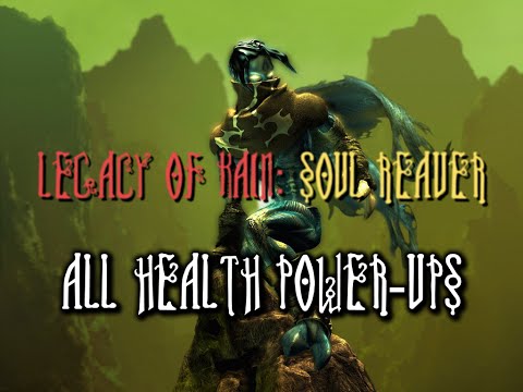 Legacy of Kain - Soul Reaver I | All Health Power-ups/Pieces