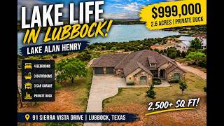 Lakefront Listing near Lubbock, Texas: 91 Sierra Vista Dr, Justiceburg, TX 79330 | Lubbock Realtor