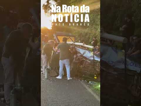 Grave colisão entre Dois Vizinhos e Verê - NRDNPB #notícias #informação #paraná