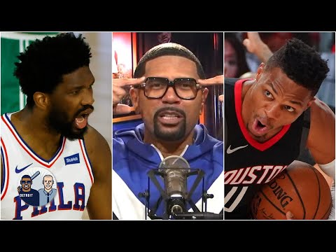 杰倫-羅斯提出用喬爾-恩比德換取拉塞爾-威斯布魯克，杰倫和雅各比的交易。 (Jalen Rose proposes a Joel Embiid for Russell Westbrook trade | Jalen & Jacoby)