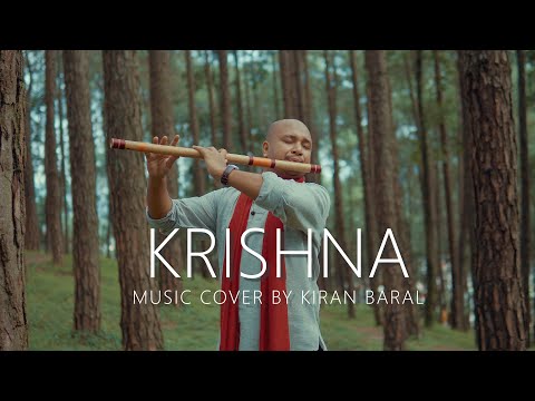 Krish Theme | Krishna Theme | Shri Krishna Govinda Hare Murari Soulful Flute Cover by Kiran Baral