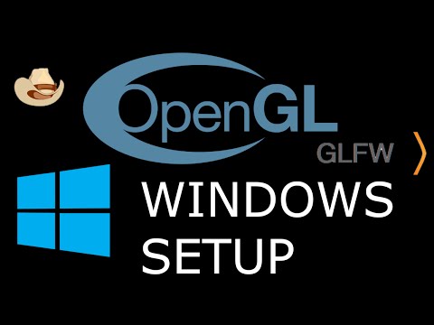 Modern OpenGL 3 0 SETUP GLFW and GLEW on Windows Absolute Linking