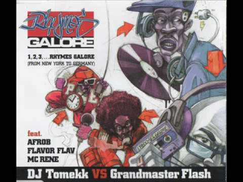 DJ Tomekk vs  Grandmaster Flash - 1,2,3,...Rhymes Galore ( Dj Desue Remix)