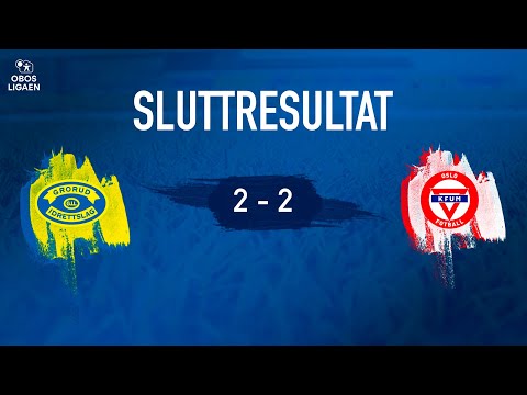 Uavgjort i kampen om Oslo | Grorud 2-2 KFUM | 5. serierunde 2021