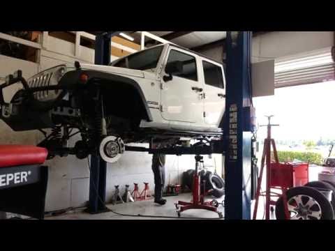 Jeep Wrangler JK Pro Comp 4 in Lift Kit Timelapse