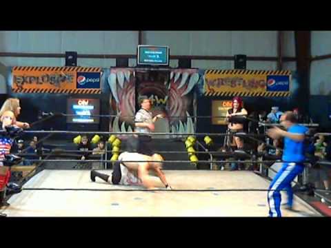 Match 8  Inter-Gender Tag Team Match - Johnny Anthrax & Rio Ricin v. Will E. Styles & Fantasia