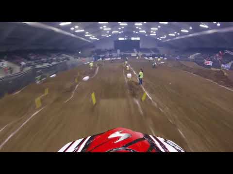 HMX GoPro | Casey Hultgren - Brookings SX - 450 "B" Practice || HardlineMX