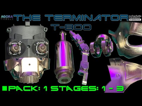 Stavba Terminator T-800 Agora Models - Pack: 1, Stages: 1-3, Jak Objednat, První Dojmy, Weathering