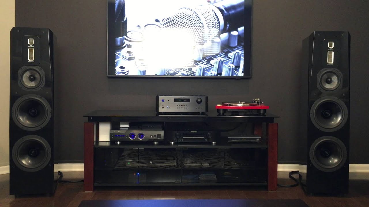 Legacy Audio Signature SE + Thorens TD 209 + Rotel RA-1570 integrated amp