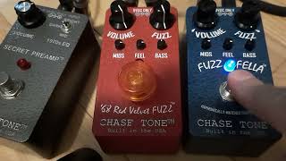 Video thumbnail for Chasetone 68 red velvet fuzz vs fuzz fella by Jim Marciano