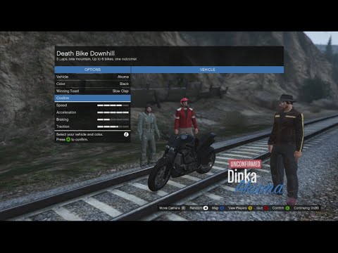 GTA 5 Online-Death Bike Downhill Race