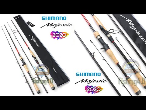 Cần Câu Lure Shimano Majestic - New 2020 - Máy đứng - máy ngang