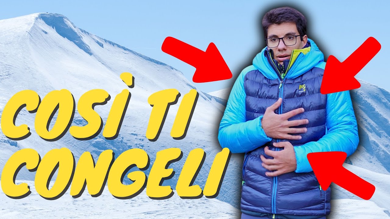 5 ERRORI che ti fanno MORIRE di FREDDO 🥶