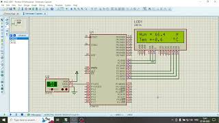Download the video "DHT22 Temperature and Humidity Sensor interface with 89s51#8051 ##8051microcontroller #shortvideo"