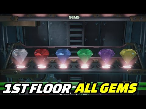Luigi's Mansion 3 | First Floor All Gems Location (Grand Lobby)