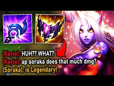 SORAKA, BUT I'M FULL AP AND EMBARRASS THE ENEMY TEAM (PERFECT GAME)