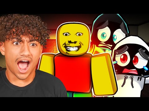 WE SURVIVED OUR ROBLOX WEIRD STRICT DADS!
