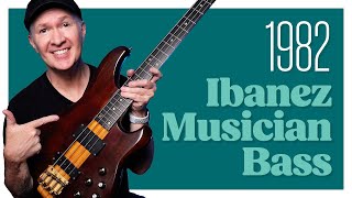 Video thumbnail for 1982 Ibanez Musician Bass Demo and Review by Dave Porter