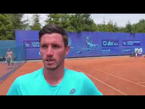 Poprad-Tatry Challenger 2018: 2R, interview, Dennis NOVAK (AUT) - Maximilian NEUCHRIST (AUT) 6-2 6-4
