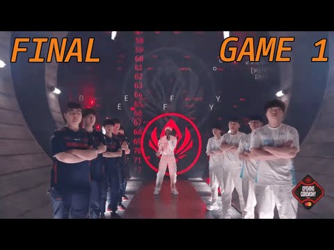 JDG vs BLG - Game 1 and Opening Ceremony | Grand Finals LoL MSI 2023