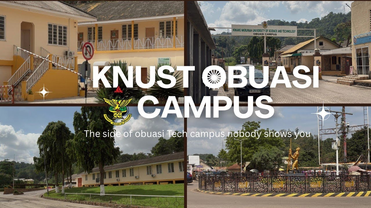 The part of Knust Obuasi Campus they don’t show you😳😳😳 || KNUST OBUASI CAMPUS TOUR||