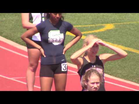 Hailey Crawford 300m Hurdles 2018 Caravel Invitational