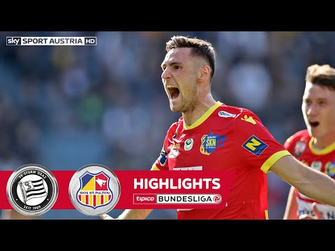 Highlights: tipico Bundesliga, 23. Runde: SK Sturm Graz - SKN St. Pölten 0:1