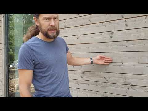 Husbygge del 28 - Behandlar huset med järnvitriol