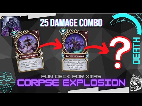 25 Damage combination, fun deck for XMAS, good counter against nature