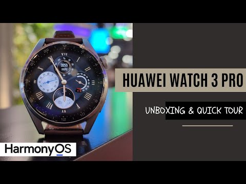 Huawei Watch 3 Pro Unboxing & Quick Tour