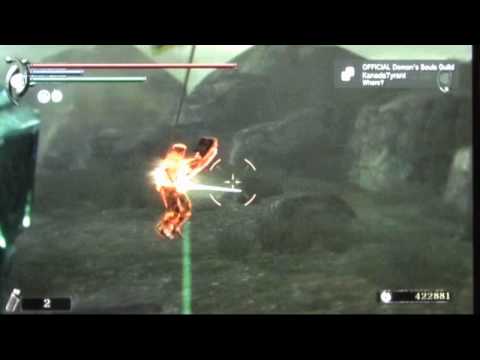 Demons Souls PVP Duell in World 4-1 The Shrine of Storms: RheaRios vs supermojo55