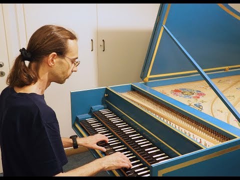 Clérambault: Suite in c minor (complete). John Moraitis, harpsichord.