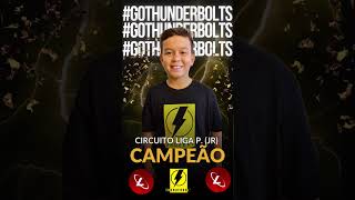⚡🏆 Thunderbolts no pódio! Parabéns ao time pelo desempenho e dedicação. #pokemontcg #geek #fyp